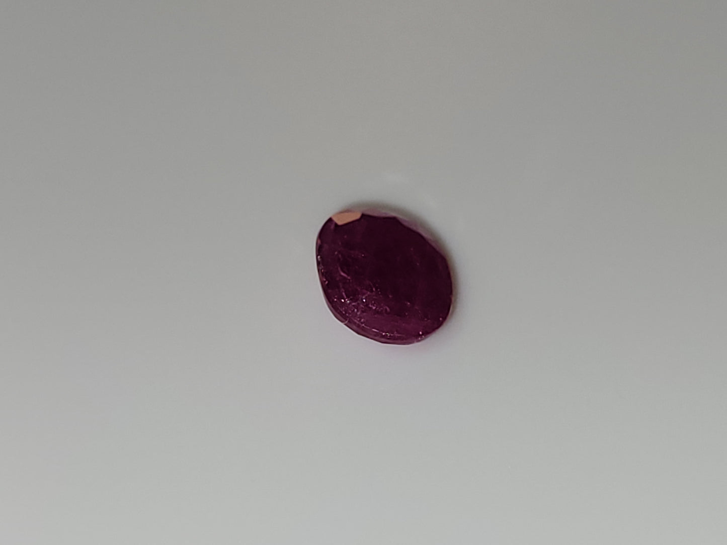 0.695 Ct. Oval-Cut Mozambique Ruby