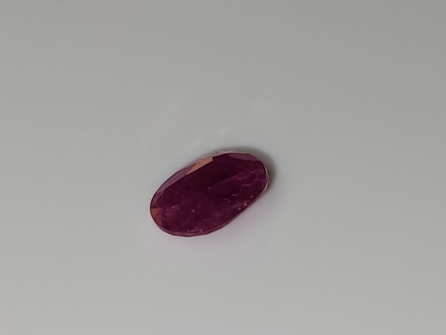 0.695 Ct. Oval-Cut Mozambique Ruby