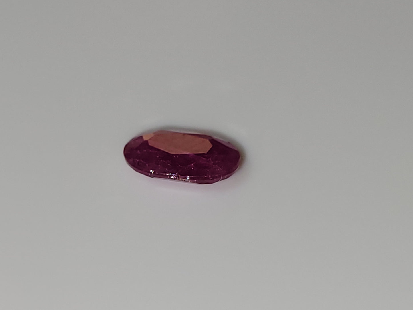 0.695 Ct. Oval-Cut Mozambique Ruby