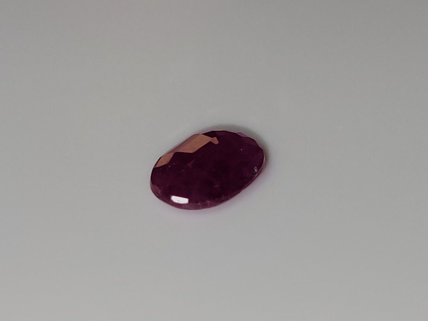 0.695 Ct. Oval-Cut Mozambique Ruby