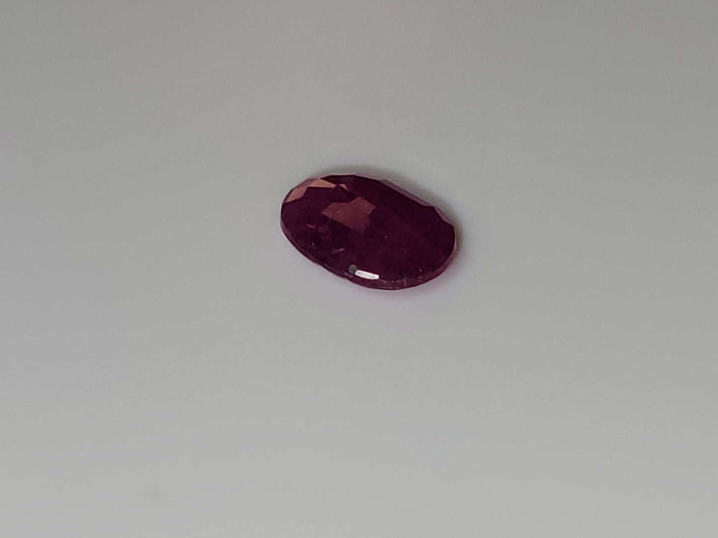 0.695 Ct. Oval-Cut Mozambique Ruby