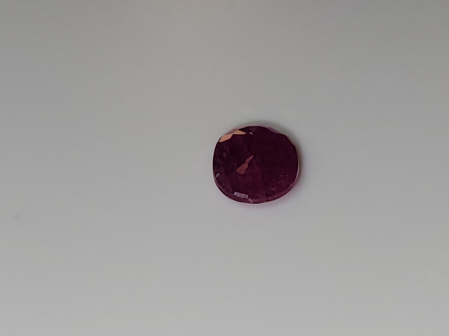 0.695 Ct. Oval-Cut Mozambique Ruby