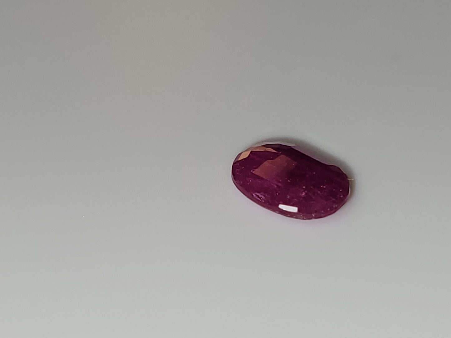 0.695 Ct. Oval-Cut Mozambique Ruby