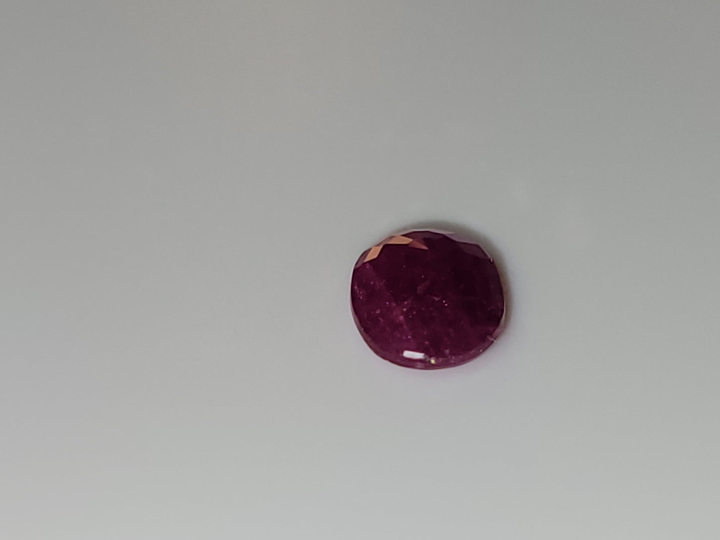 0.695 Ct. Oval-Cut Mozambique Ruby