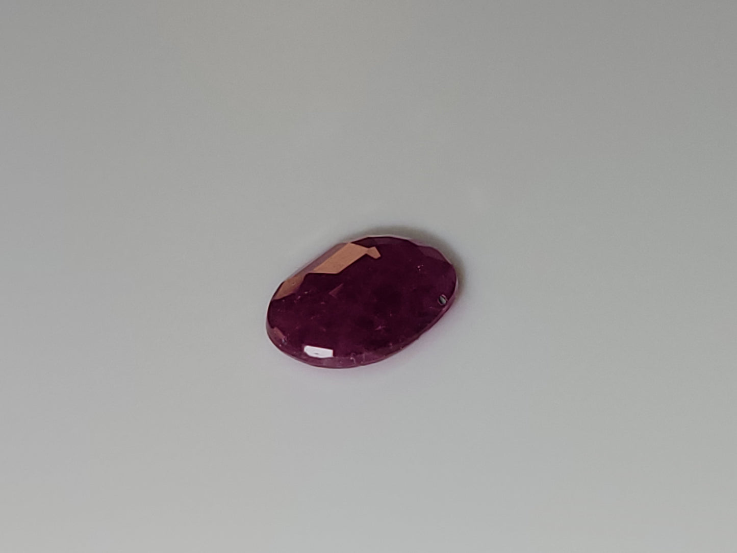 0.695 Ct. Oval-Cut Mozambique Ruby