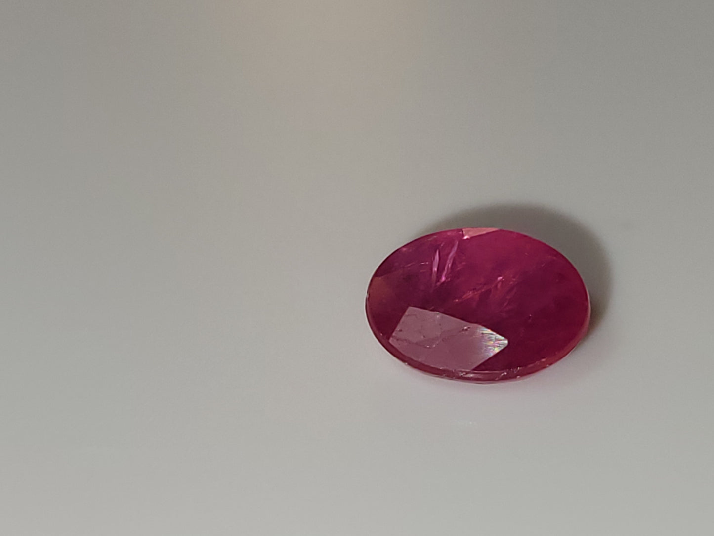 1.41 Ct. Oval-Cut Mozambique Ruby