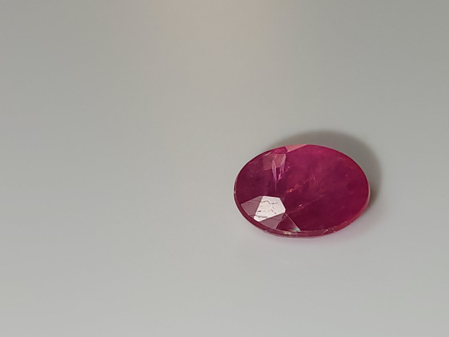 1.41 Ct. Oval-Cut Mozambique Ruby