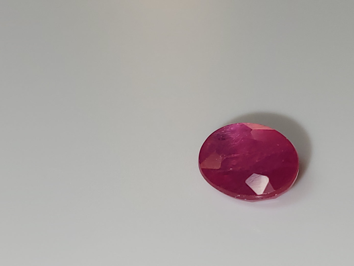 1.41 Ct. Oval-Cut Mozambique Ruby