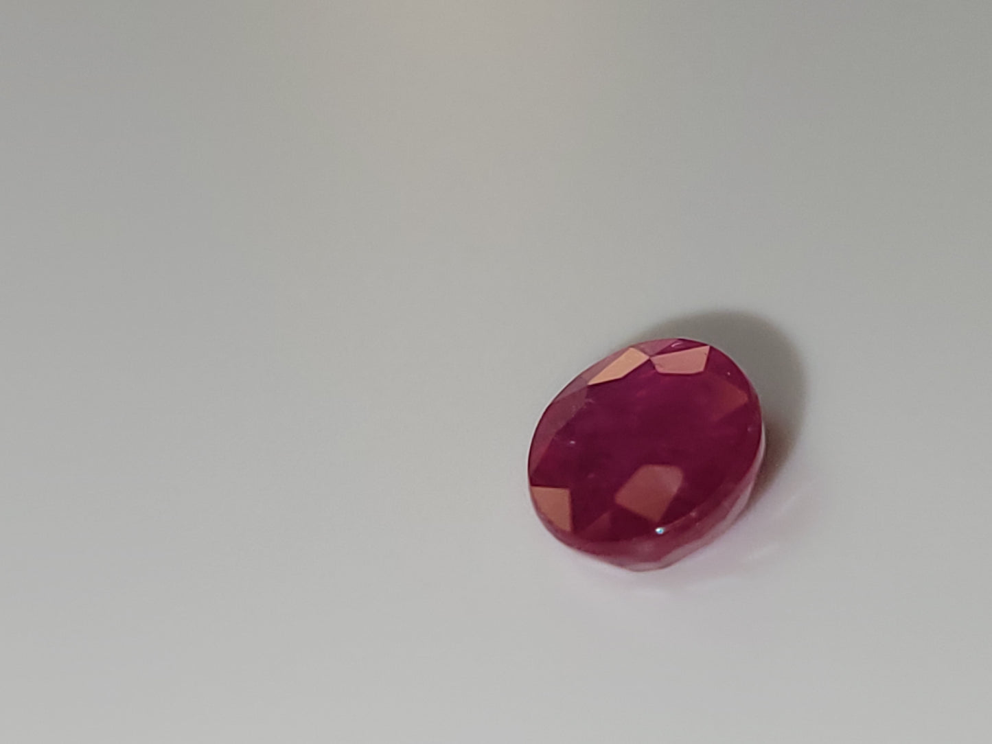 1.41 Ct. Oval-Cut Mozambique Ruby