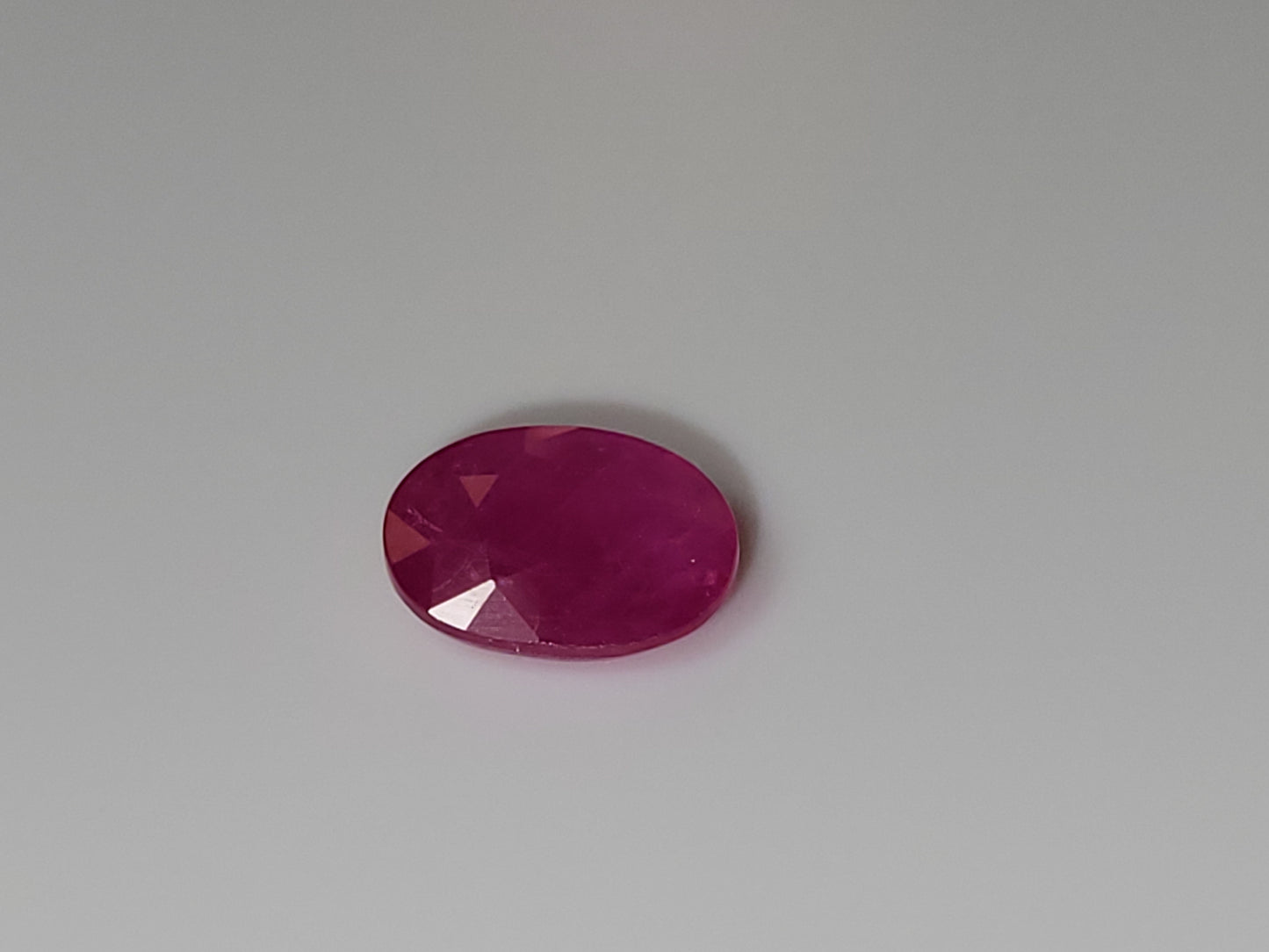 0.96 Ct. Oval-Cut Mozambique Ruby