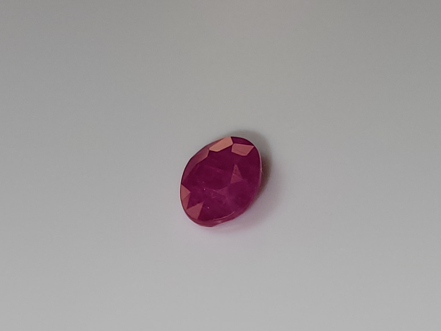 0.96 Ct. Oval-Cut Mozambique Ruby