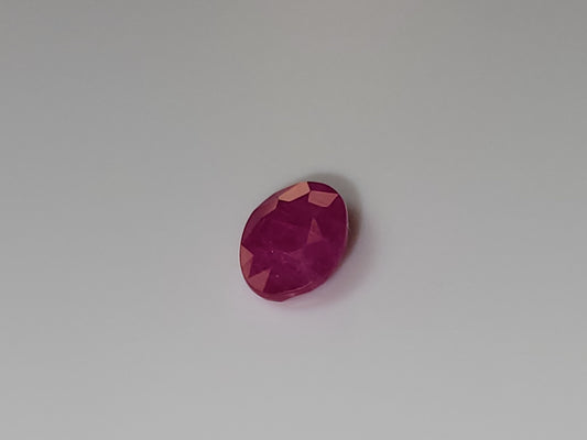 0.96 Ct. Oval-Cut Mozambique Ruby