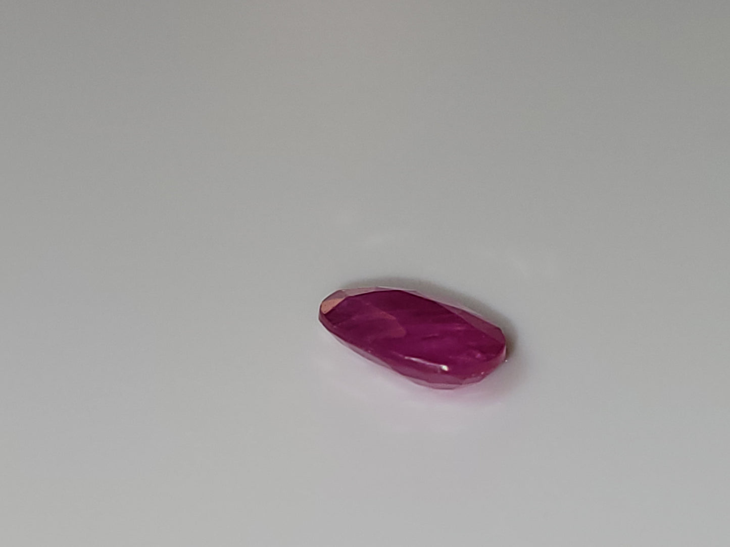 0.96 Ct. Oval-Cut Mozambique Ruby