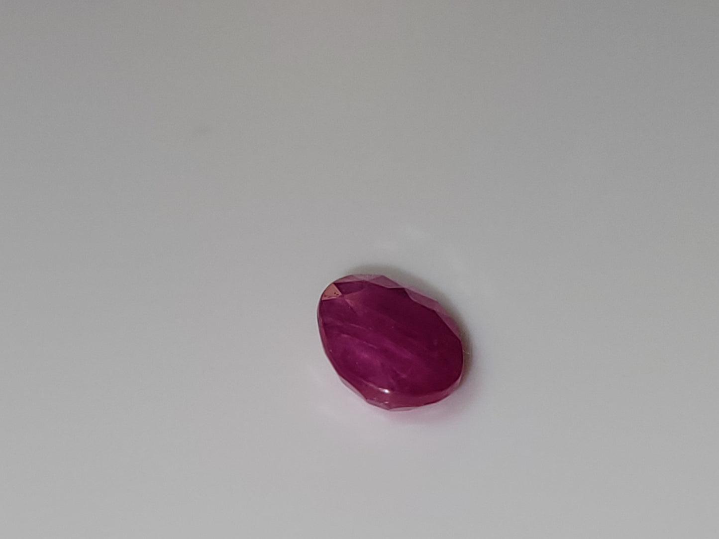 0.96 Ct. Oval-Cut Mozambique Ruby