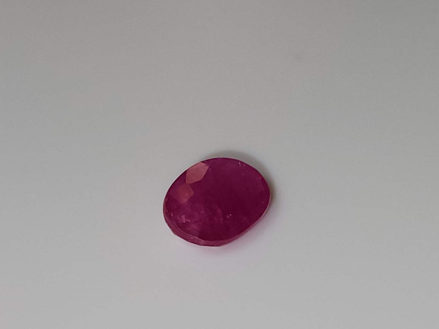 0.96 Ct. Oval-Cut Mozambique Ruby