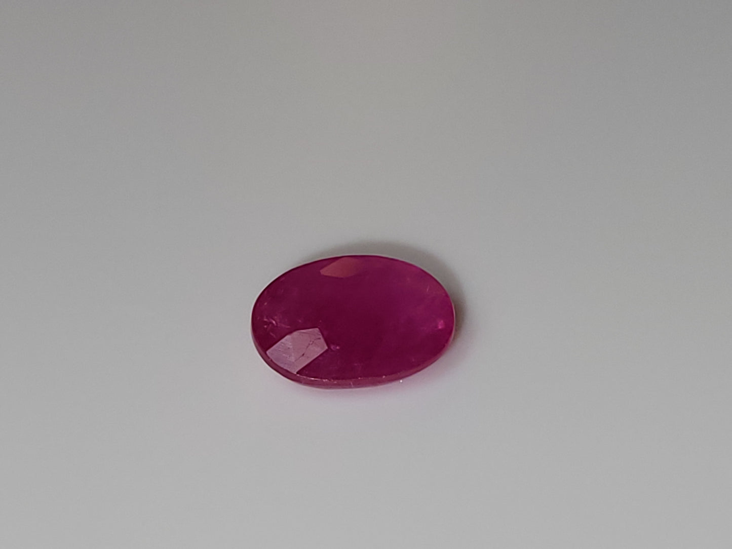 0.96 Ct. Oval-Cut Mozambique Ruby