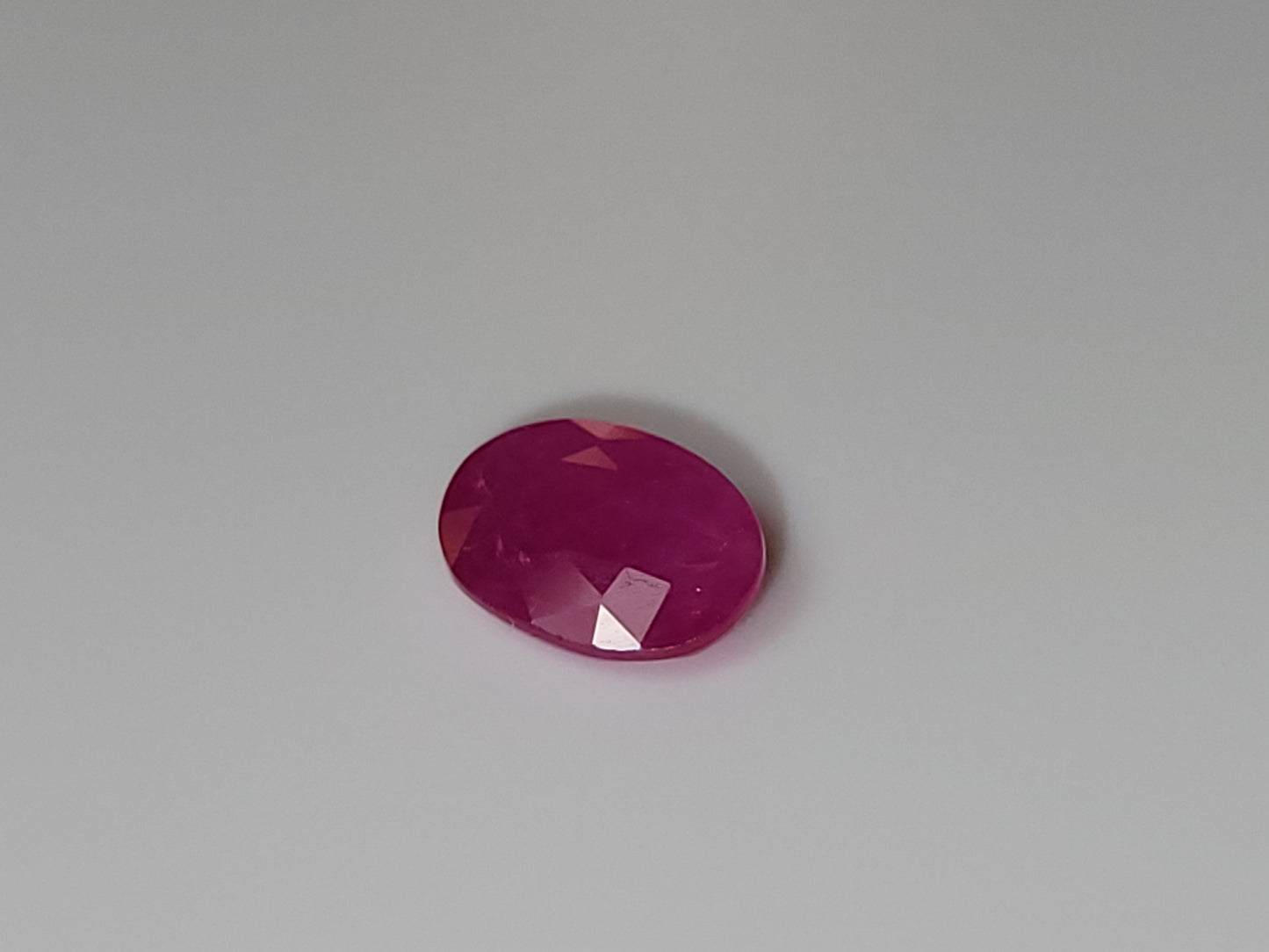 0.96 Ct. Oval-Cut Mozambique Ruby