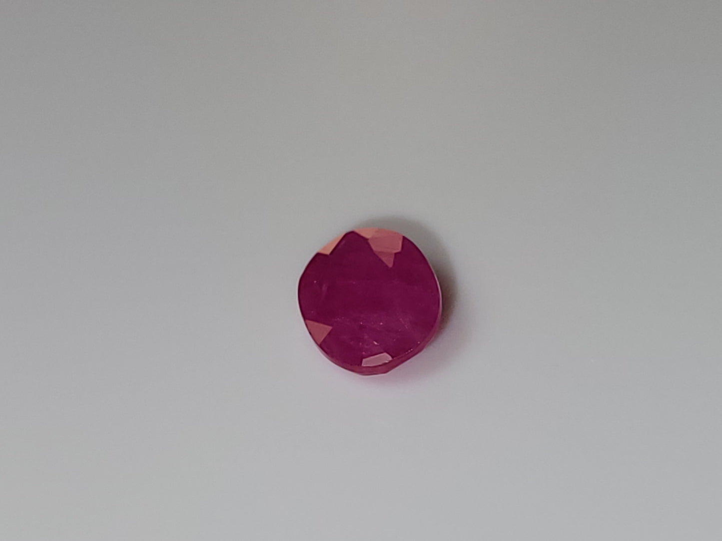 0.96 Ct. Oval-Cut Mozambique Ruby