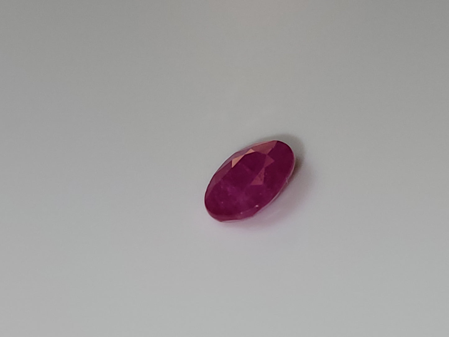 0.96 Ct. Oval-Cut Mozambique Ruby