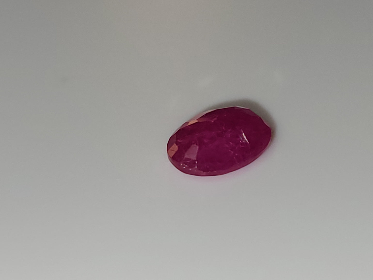 0.96 Ct. Oval-Cut Mozambique Ruby