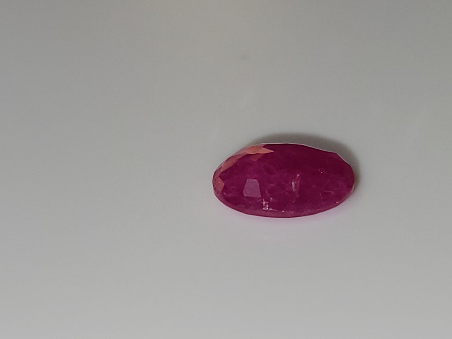 0.96 Ct. Oval-Cut Mozambique Ruby