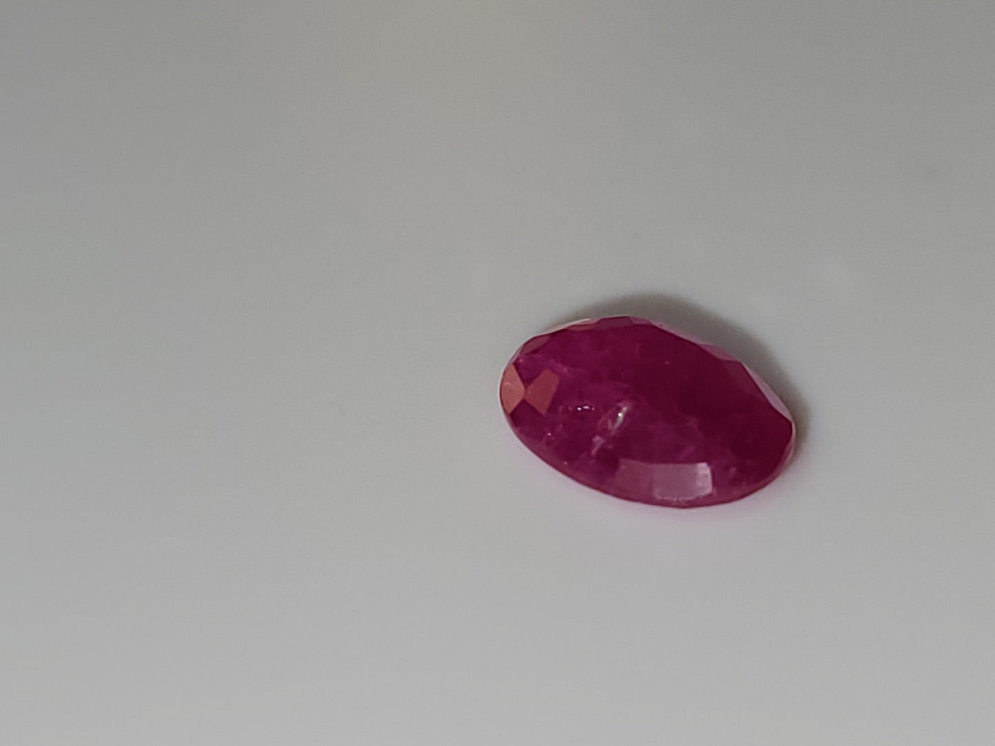 0.96 Ct. Oval-Cut Mozambique Ruby