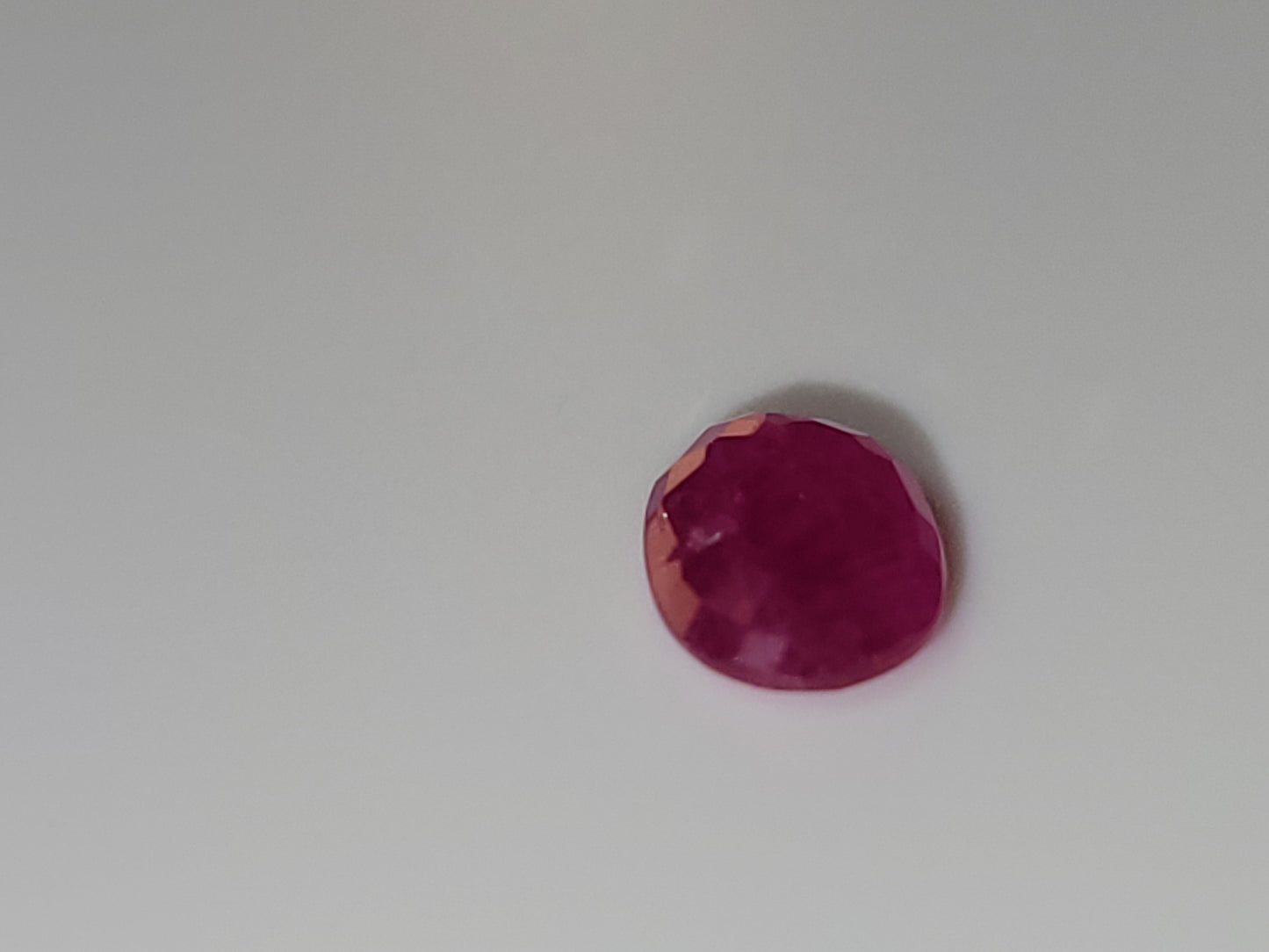 0.96 Ct. Oval-Cut Mozambique Ruby