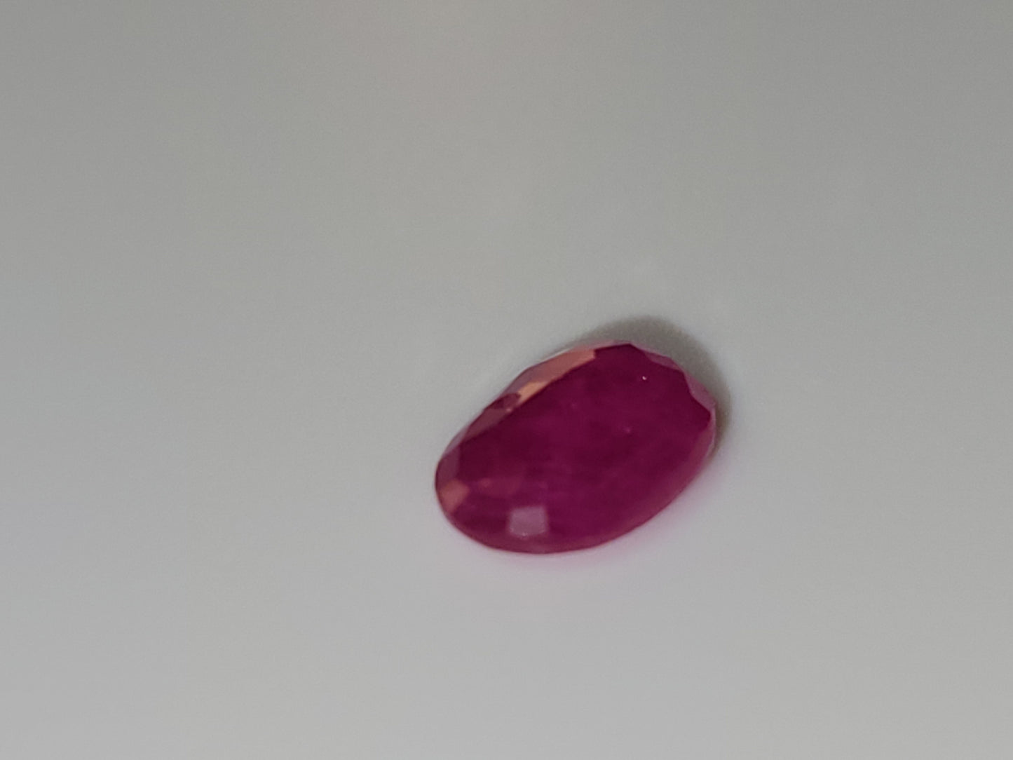 0.96 Ct. Oval-Cut Mozambique Ruby