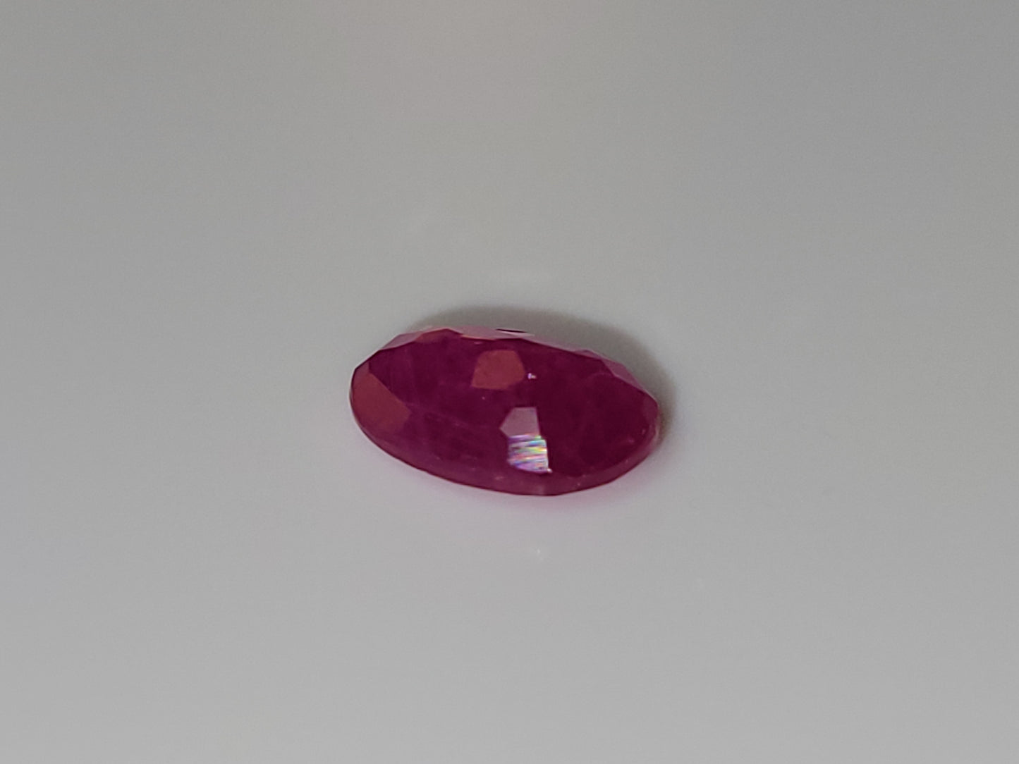 0.96 Ct. Oval-Cut Mozambique Ruby