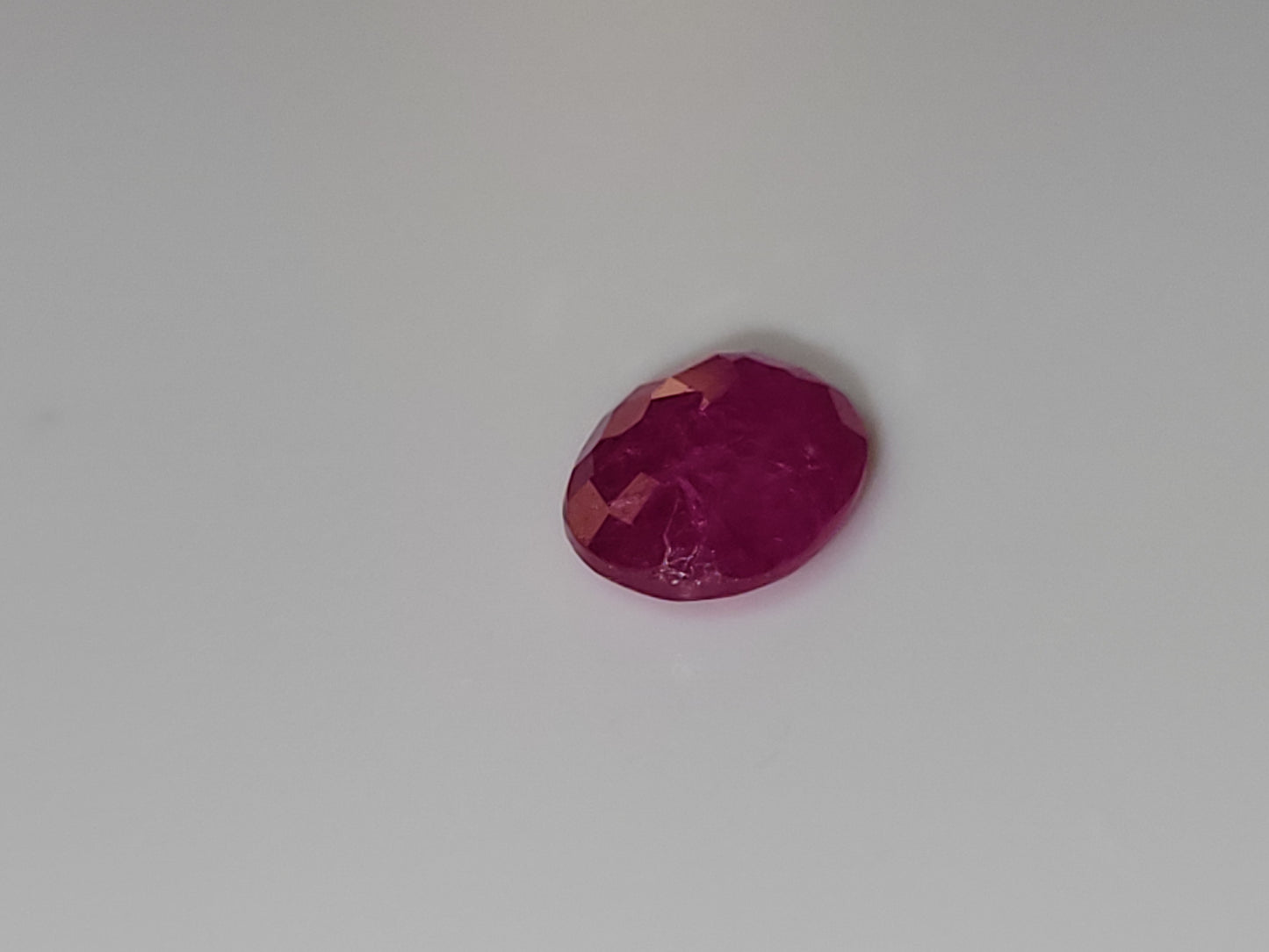 0.96 Ct. Oval-Cut Mozambique Ruby