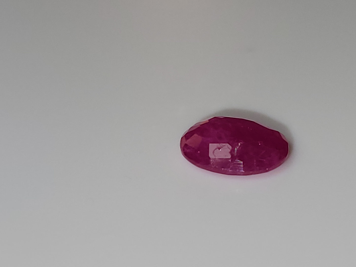 0.96 Ct. Oval-Cut Mozambique Ruby