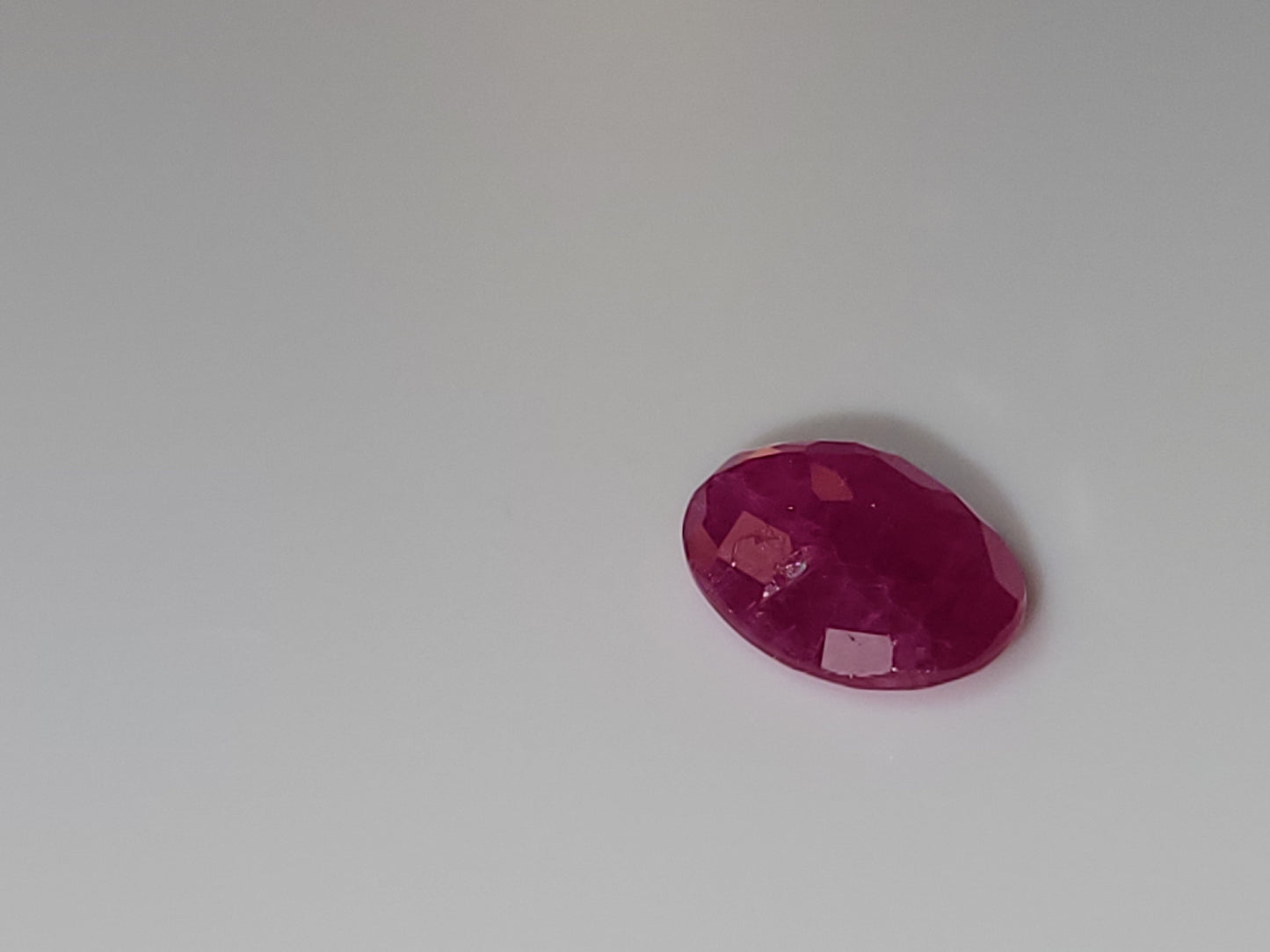 0.96 Ct. Oval-Cut Mozambique Ruby