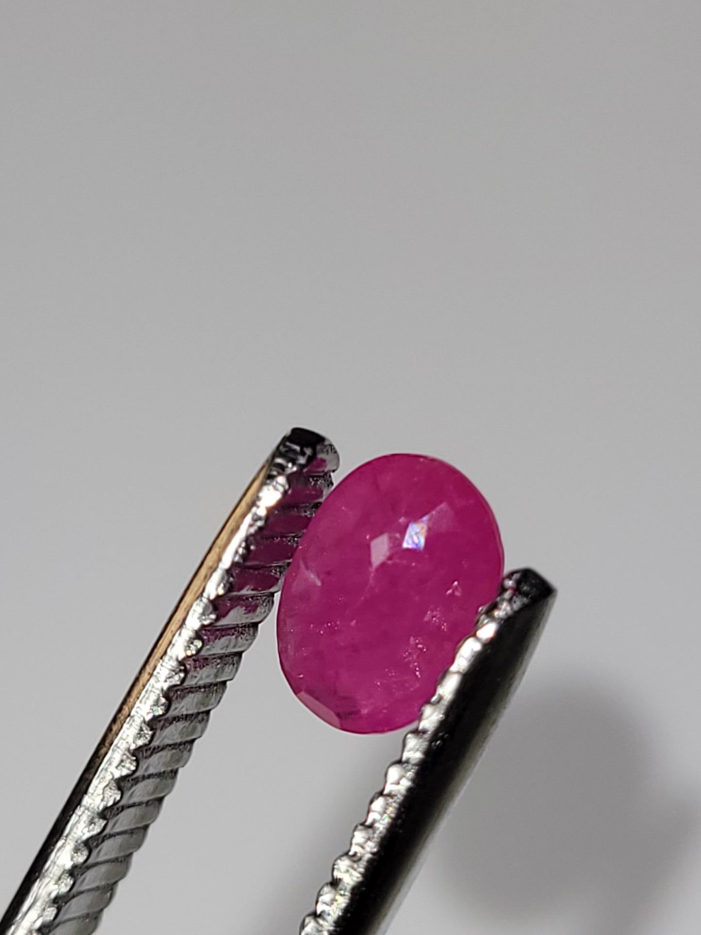 0.96 Ct. Oval-Cut Mozambique Ruby