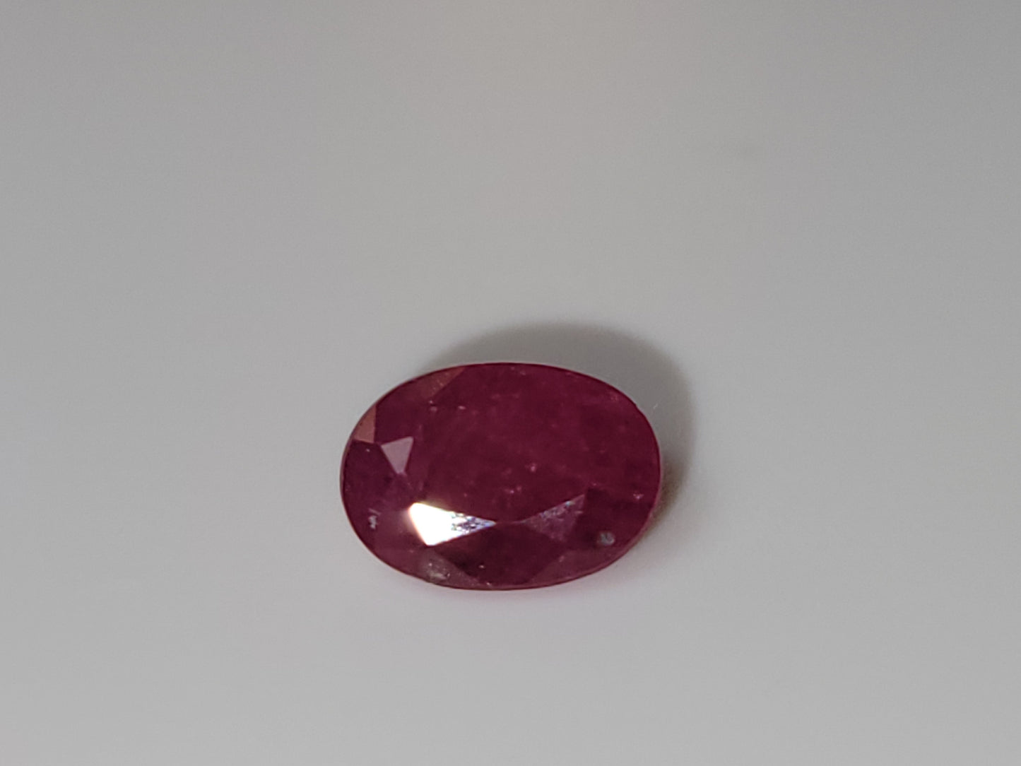 1.045 Ct. Oval-Cut Mozambique Ruby