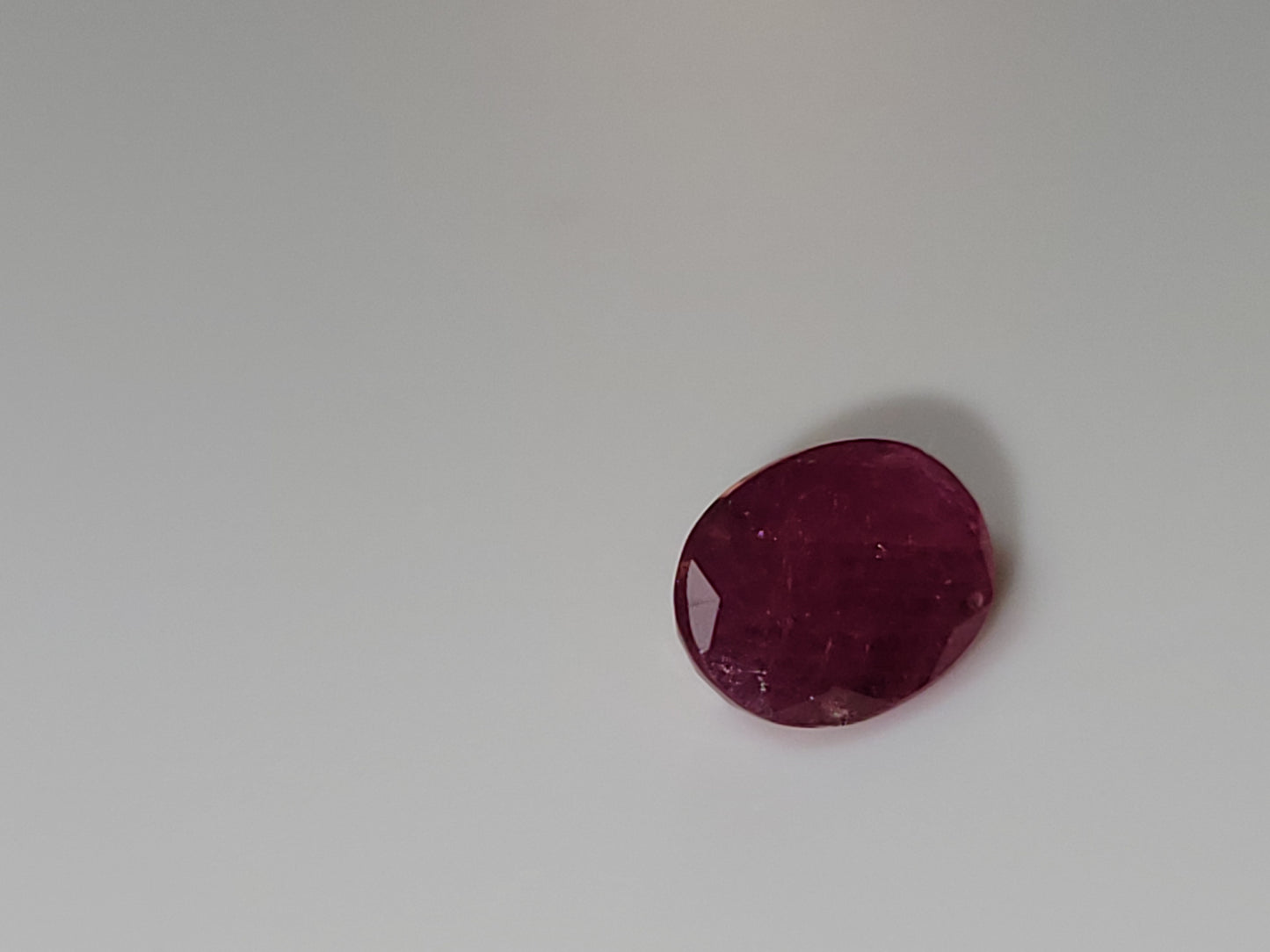 1.045 Ct. Oval-Cut Mozambique Ruby