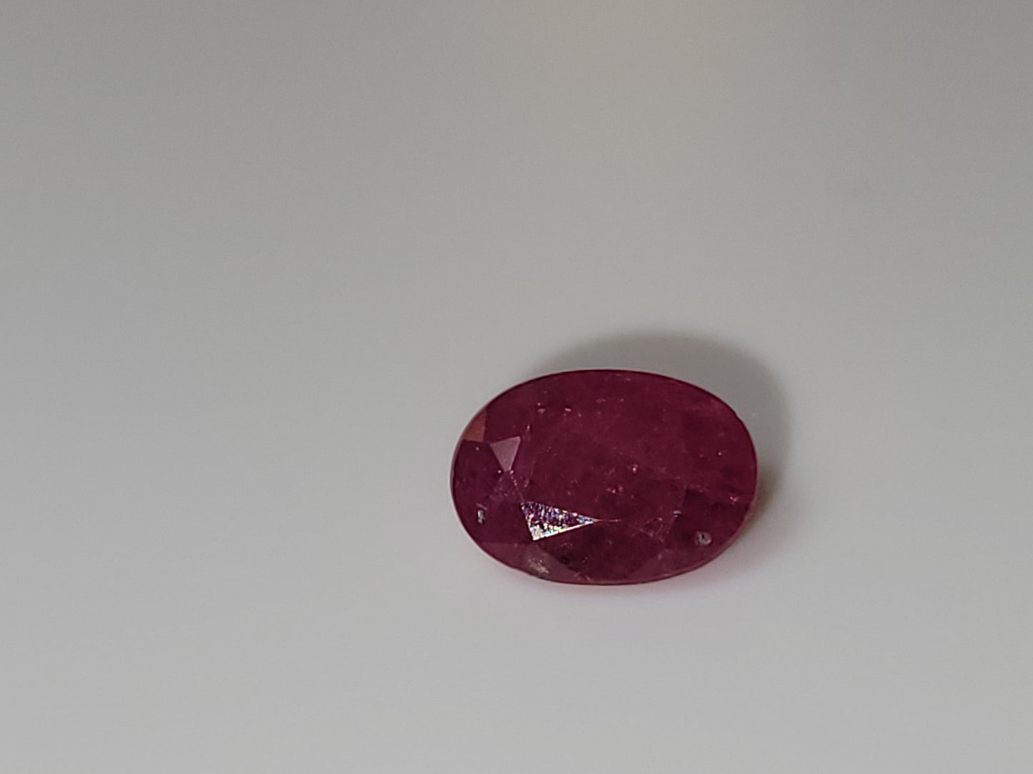 1.045 Ct. Oval-Cut Mozambique Ruby