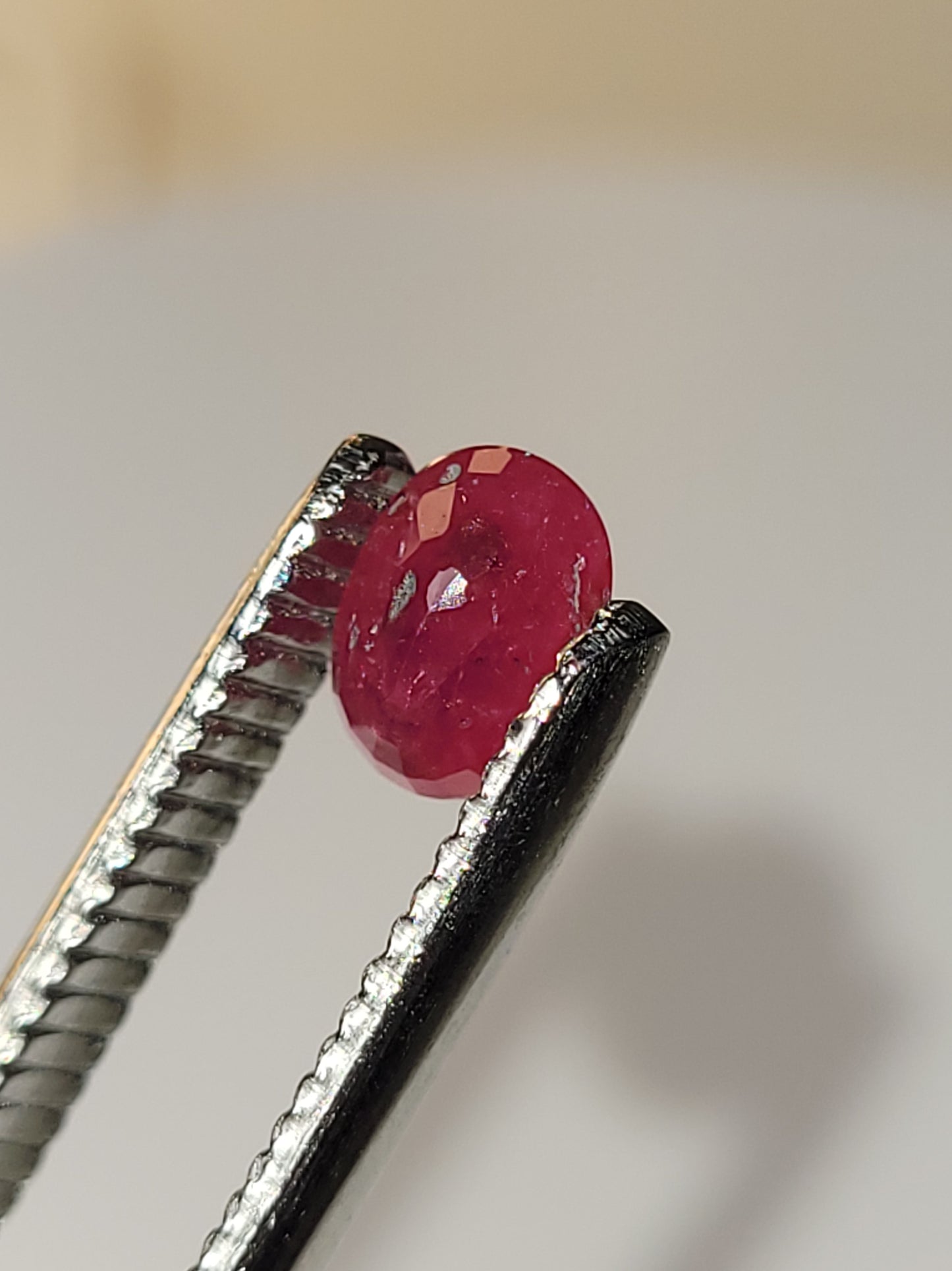 1.045 Ct. Oval-Cut Mozambique Ruby