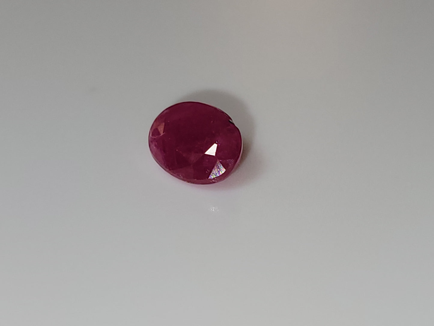 1.135 Ct. Oval-Cut Mozambique Ruby