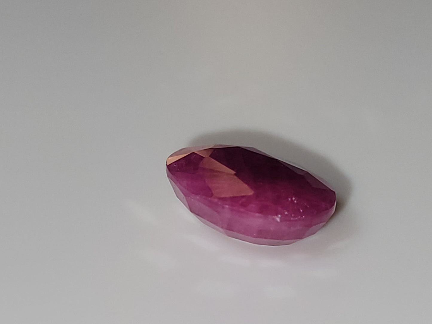 2.965 Ct. Oval-Cut Mozambique Ruby