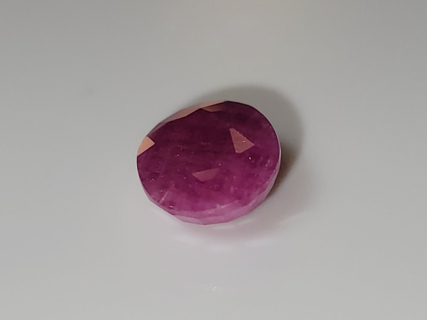 2.965 Ct. Oval-Cut Mozambique Ruby