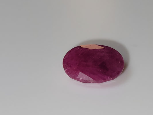 3.00 Ct. Oval-Cut Mozambique Ruby