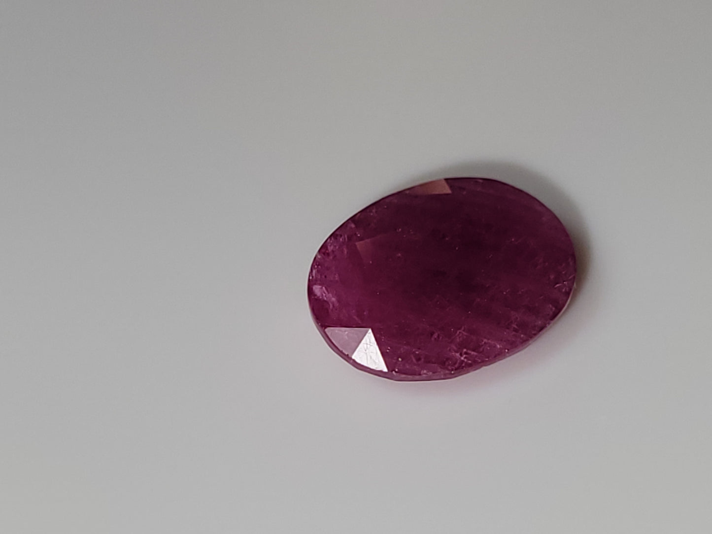 2.595 Ct. Oval-Cut Mozambique Ruby