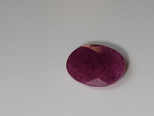 2.595 Ct. Oval-Cut Mozambique Ruby