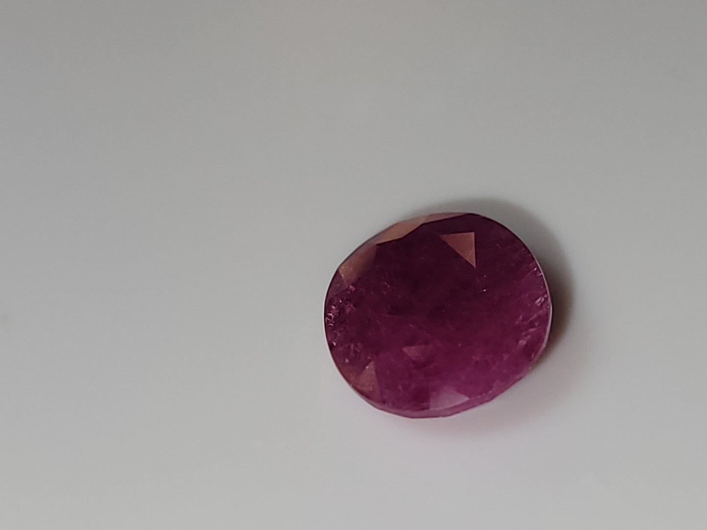 2.595 Ct. Oval-Cut Mozambique Ruby