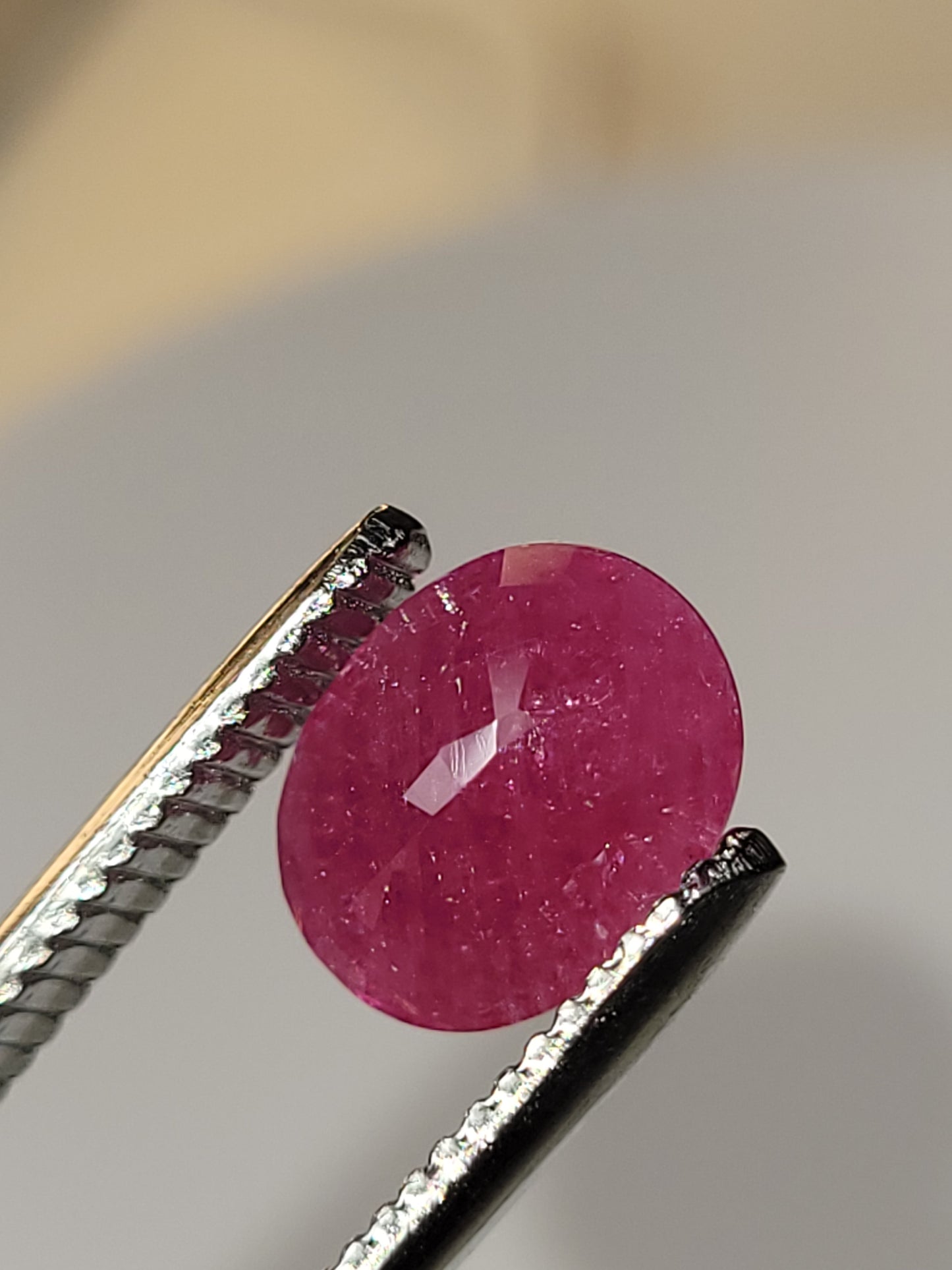 2.595 Ct. Oval-Cut Mozambique Ruby