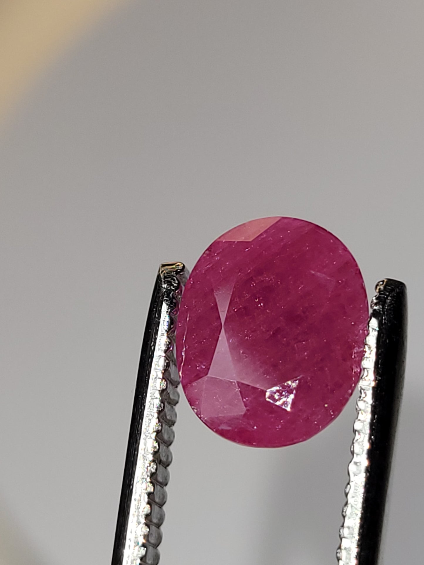 2.595 Ct. Oval-Cut Mozambique Ruby