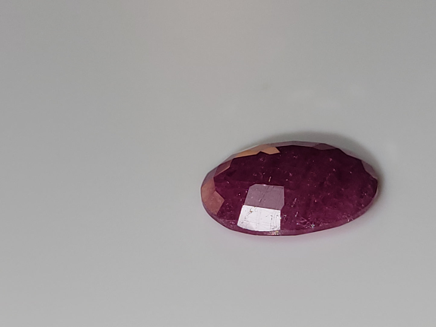 2.595 Ct. Oval-Cut Mozambique Ruby