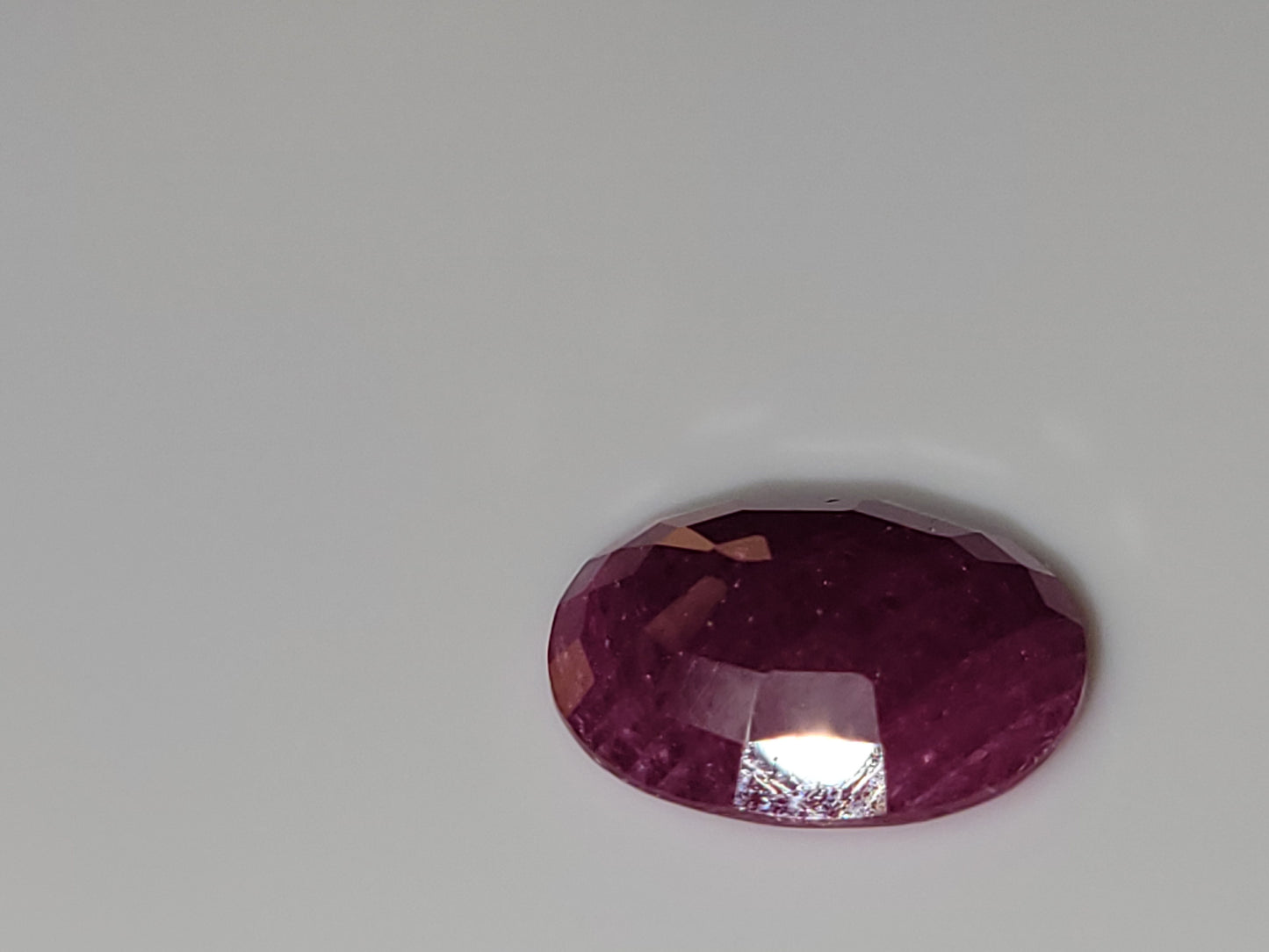 2.595 Ct. Oval-Cut Mozambique Ruby