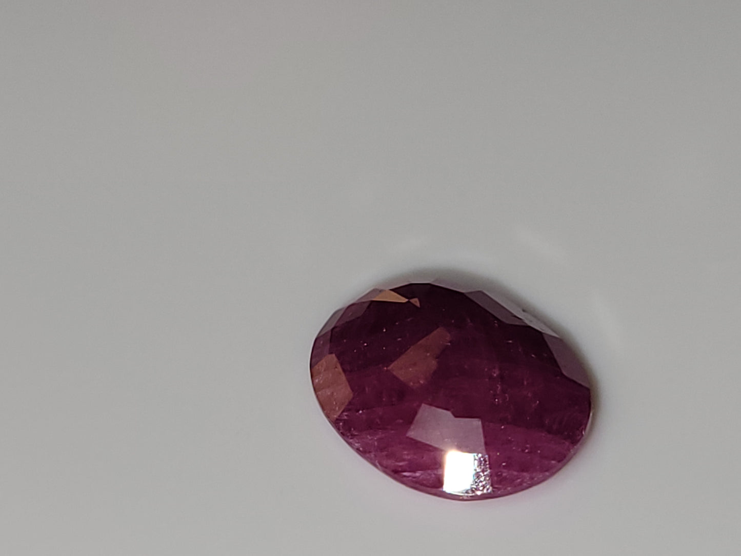 2.595 Ct. Oval-Cut Mozambique Ruby