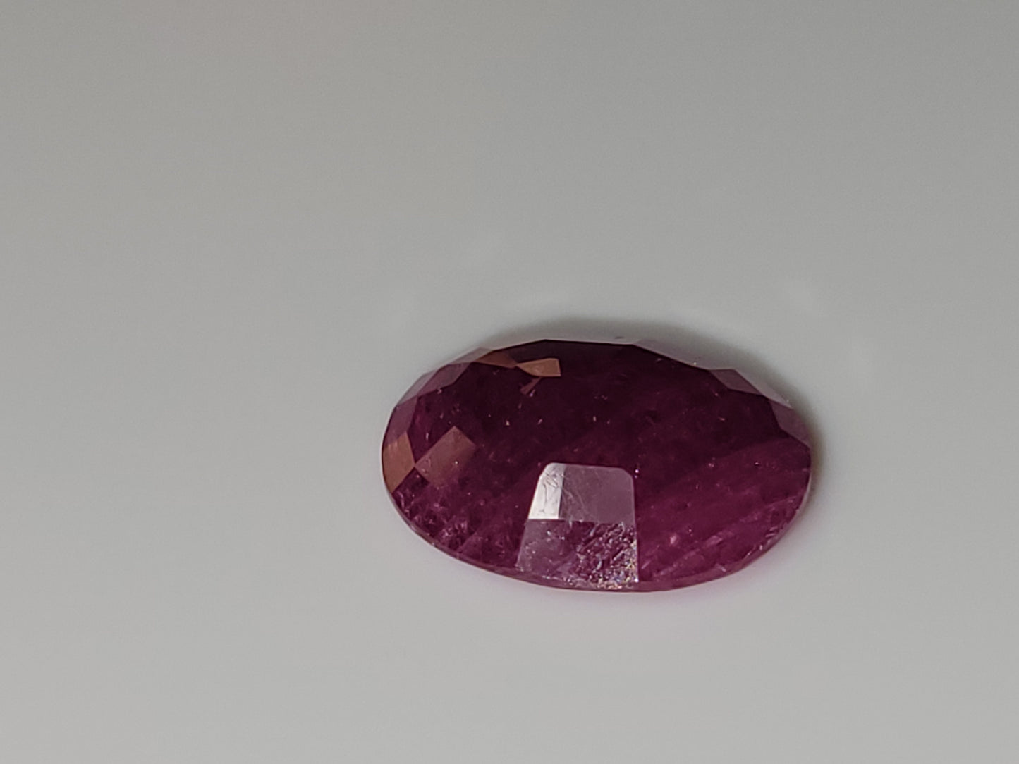 2.595 Ct. Oval-Cut Mozambique Ruby